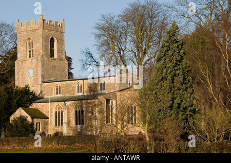 Kirche St. Andrews, Äbte Ripton, Cambridgeshire, England Stockfoto
