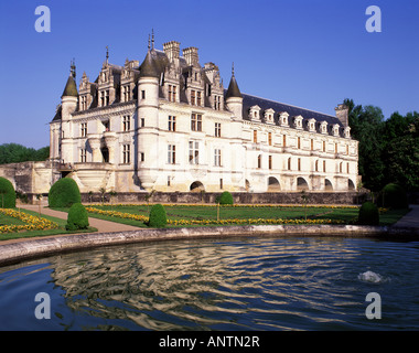 Chateau de Chenonceau Loire-Tal, Frankreich Stockfoto