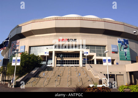 Dem Indiana Convention Center, dem RCA Dome in Indianapolis City Stockfoto