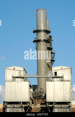 Eine alte industrielle Produktionsstandort zweckgebunden für den Abriss in Indianapolis Indiana IN Stockfoto