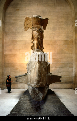 Winged Sieg von Samothrace Stockfoto