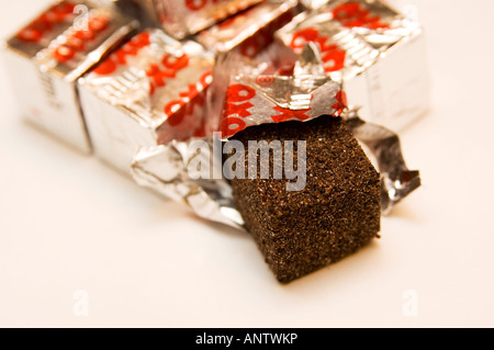 OXO-Rindfleisch auf Lager Würfel Essen britisches Englisch Symbol ikonischen Lebensmittel UK Stockfoto