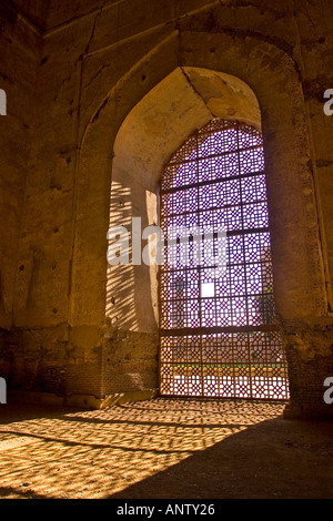 Im Inneren einer Moschee Samarkand Uzbekistan Stockfoto