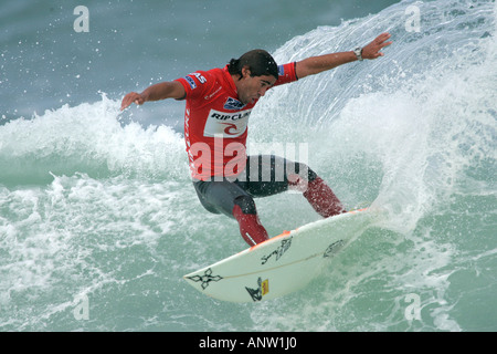 RIP CURL PRO IN HOSSEGOR, FRANKREICH Stockfoto