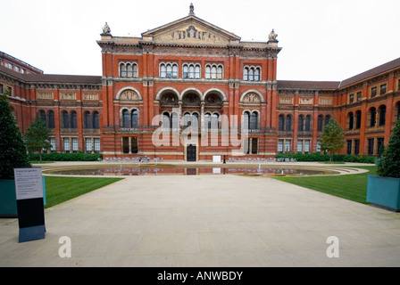 Garten Victoria Albert Museum London Stockfoto