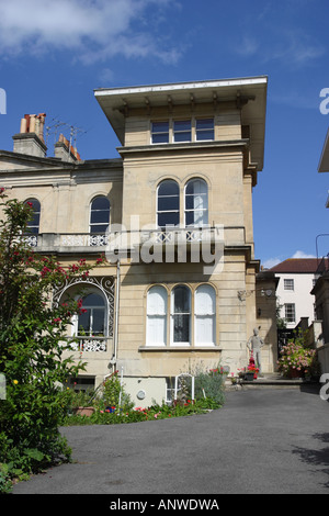 Clifton Bristol Großimmobilie in Pembroke Road gehobenen Vorort nur zur redaktionellen Nutzung Stockfoto