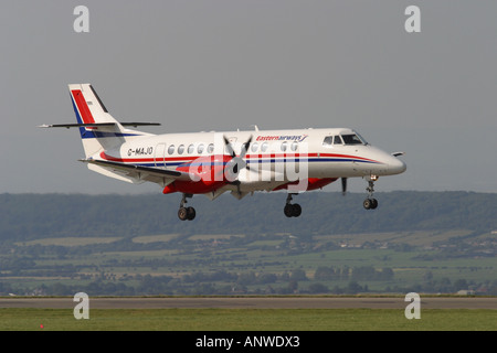 Eastern Airways Jetstream 41 Turboprop Regionalflugzeug Landung Sommer 2006 Stockfoto