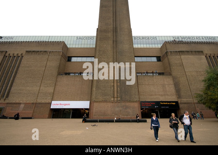 Tate Modern Fassade London Stockfoto