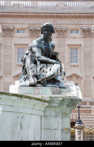 Victoria Denkmal vor Buckingham Palace in London, England Stockfoto