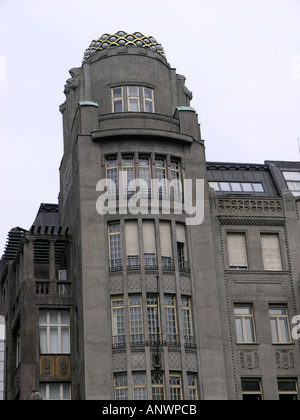 Koruna Palast Vaclavske Namesti Prag Tschechische Republik Stockfoto