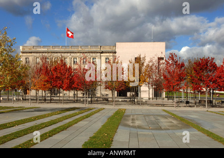 Schweizer Medien in Berlin Deutschland Schweizer Botschaft in Berlin Deutschland Stockfoto