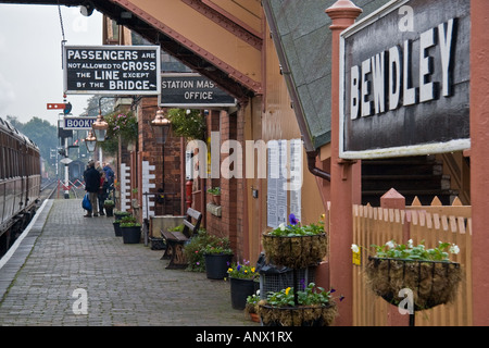 Bewdley Station - Severn Valley Railway in der Nähe von Kidderminster Stockfoto