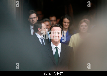 David Kamera entstehen aus dem House Of Commons während des Rennens konservative Partei Führung Stockfoto