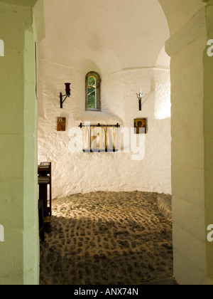 Die Apsis der Kirche von St. Melangell, Wimpel Melangell Powis Stockfoto