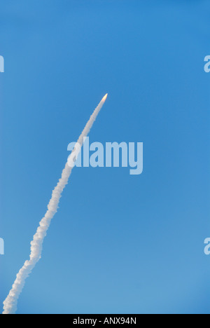 Space Shuttle Endeavour-Start vom Kennedy Space Center Cape Canaveral Florida Stockfoto
