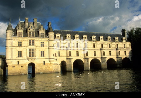Schloss von Chenonceaux, Loiretal, Frankreich Stockfoto