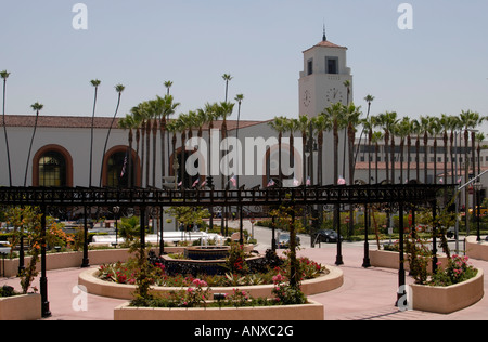 Union Station, in der Innenstadt von Los Angeles, Kalifornien, USA Stockfoto