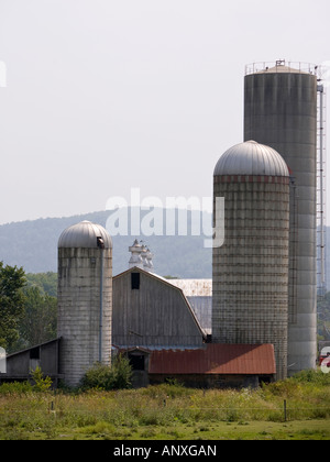 Bauernhof in Vermont, USA Stockfoto