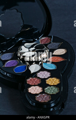 Palette von deferens Farbe Schmink Stockfoto