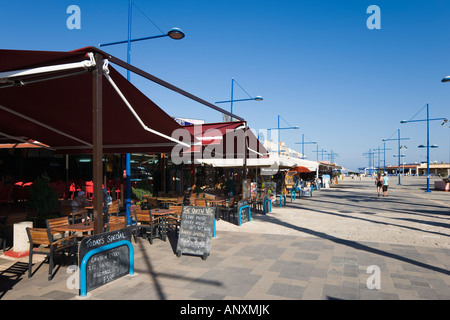 Pubs und Bars im Hafengebiet, Ayia Napa, Ostküste, Zypern Stockfoto