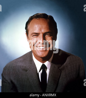 MARLON BRANDO - US-Schauspieler von 1965 Stockfoto