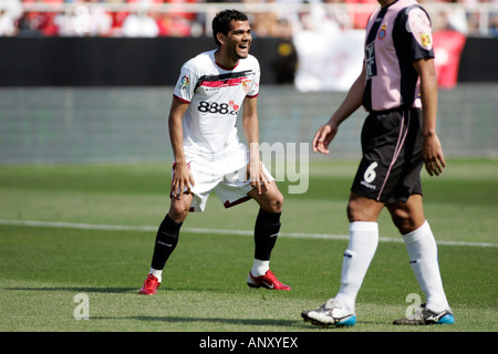 Daniel Alves Scherz. Stockfoto