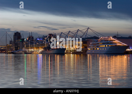 Royal Victoria Docks & Excel Exhibition Centre - Docklands - London Stockfoto