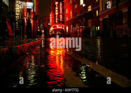 Great Windmill Street in Soho, London Stockfoto