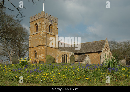 St Giles Kirche, Medbourne, Leicestershire, England, UK Stockfoto