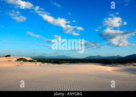 Sanddüne von Cumbuco in Ceara Brasilien Stockfoto