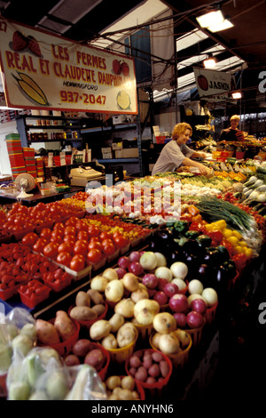 Nordamerika, Kanada, Quebec, Montreal. Atwater öffentlichen Markt Stockfoto