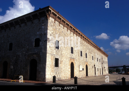 Museo de Las Casas Reales Museum, alte Santo Domingo, Dominikanische Republik Stockfoto