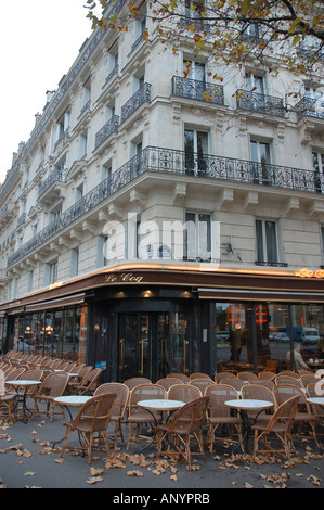 Frankreich, Paris, Le Cog Freiluft-café Stockfoto