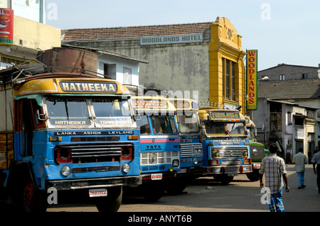 Sri Lanka Markt Shop Colombo Street Handel shopper Stockfoto