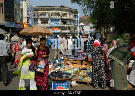 Sri Lanka Markt Shop Colombo Street Handel shopper Stockfoto