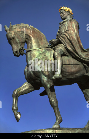 Napoleon-Statue, Ajaccio, Korsika, Frankreich Stockfoto