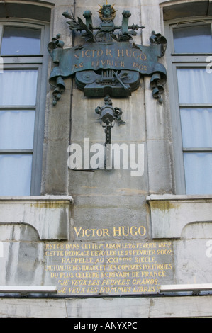 Europa, Frankreich, Jura, Doubs, BESANCON: Geburtshaus von Victor Hugo, Schriftsteller Stockfoto