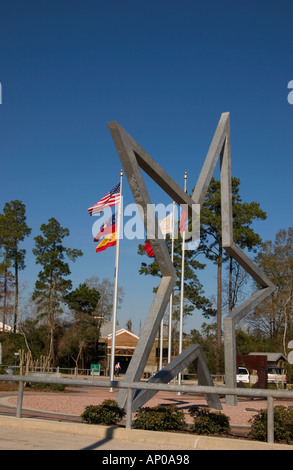 Riesenstern im Begrüßungscenter Texas USA Stockfoto