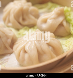 Shanghai Suppe Knödel Xiao long bao Stockfoto