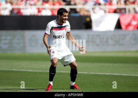 Daniel Alves Scherz. Stockfoto