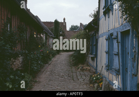Alte Dorf Senlis, Oise, Frankreich Stockfoto