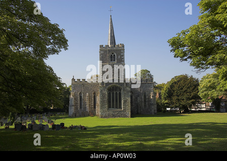 Str. Mary die Jungfrau Kirche, Ivinghoe, Buckinghamshire, Großbritannien Stockfoto