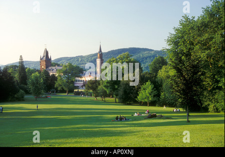 Schlosspark, Weinheim, Bergstraße, Odenwald-Deutschland Stockfoto