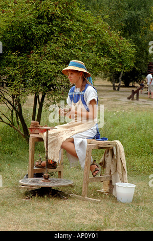 archäologische Picknick in Warschau, Polen Stockfoto