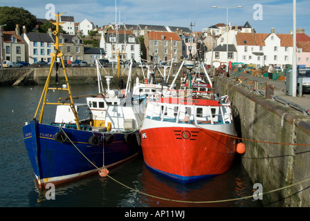 Pittenweem Hafen schottischen Scot Schottland Fisch Boot Nooke of Fife Schottland Fischerdorf UK Vereinigtes Königreich England Europa GB Gre Stockfoto