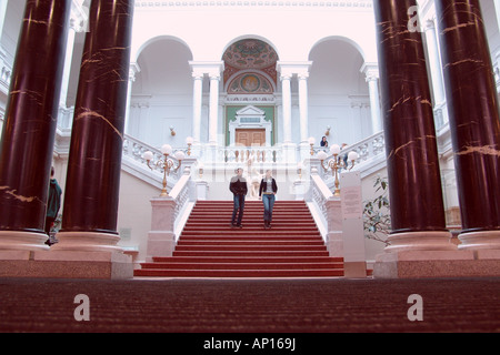 Im Inneren der historischen Universität Leipzig, Leipzig, Sachsen, Deutschland Stockfoto