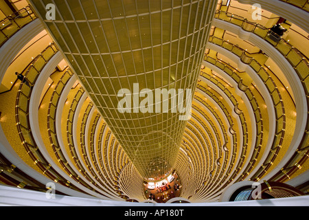 Jin Mao Tower, Lujiazui Bereich, Pudong, Shanghai Stockfoto