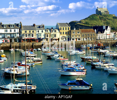 GB - DEVON: Hafen Ilfracombe Stockfoto