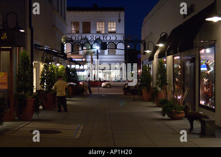 Ein Colorado, Fußgängerzone, shopping Bereich, Old Town Pasadena, Los Angeles County, Southern California Stockfoto