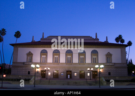 Das Civic Auditorium der Stadt Pasadena, 1931, Los Angeles County, Kalifornien Stockfoto